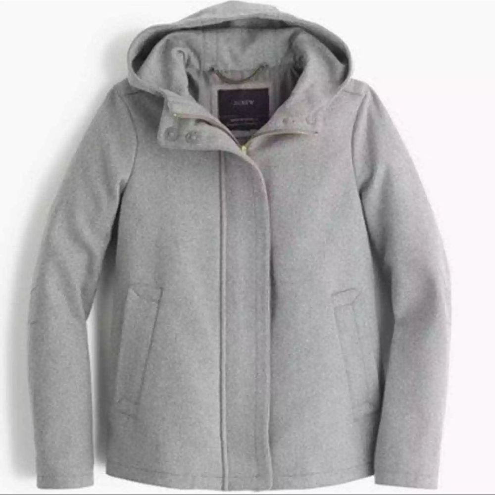 JCrew Melton Wool Coat